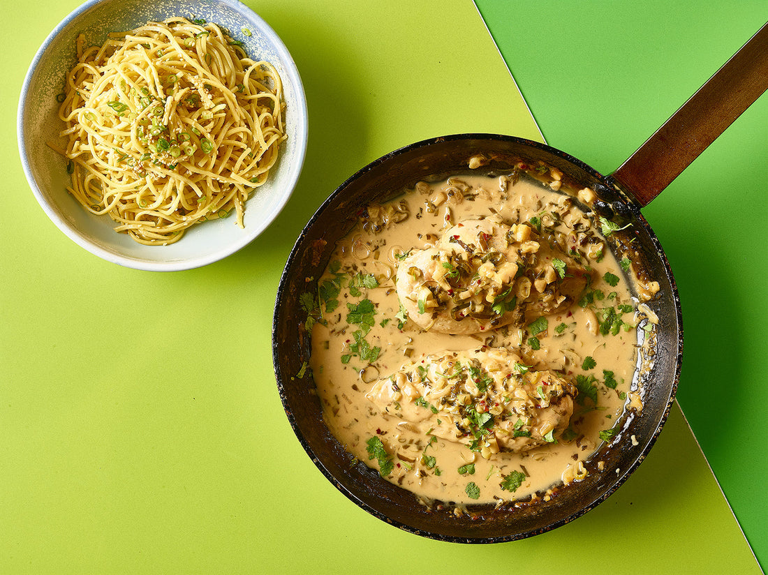 Chicken Breasts with Oriental Stem Ginger Sauce