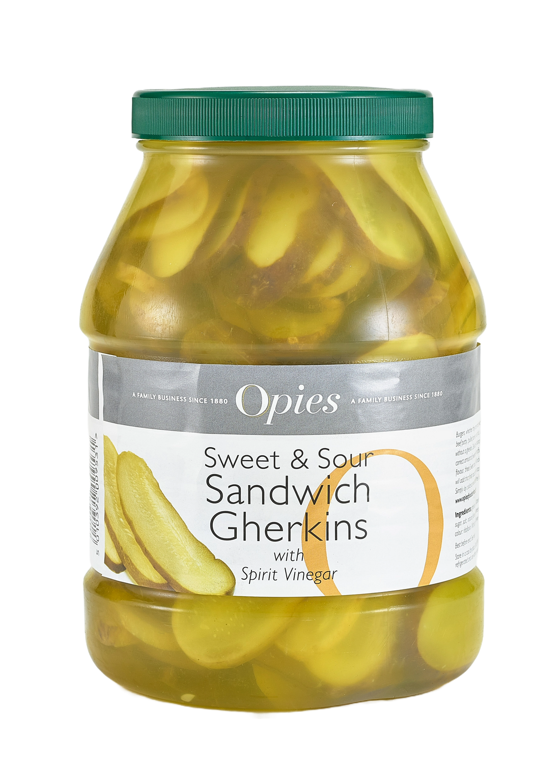 Opies Sweet & Sour Sandwich Gherkins