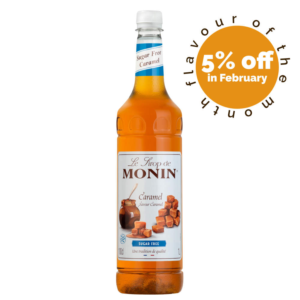 MONIN Caramel Sugar Free Syrup