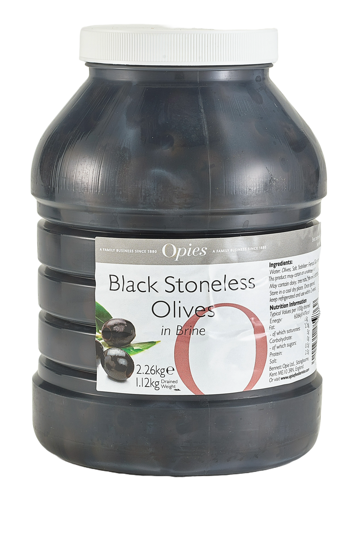 Opies Pitted Black Olives