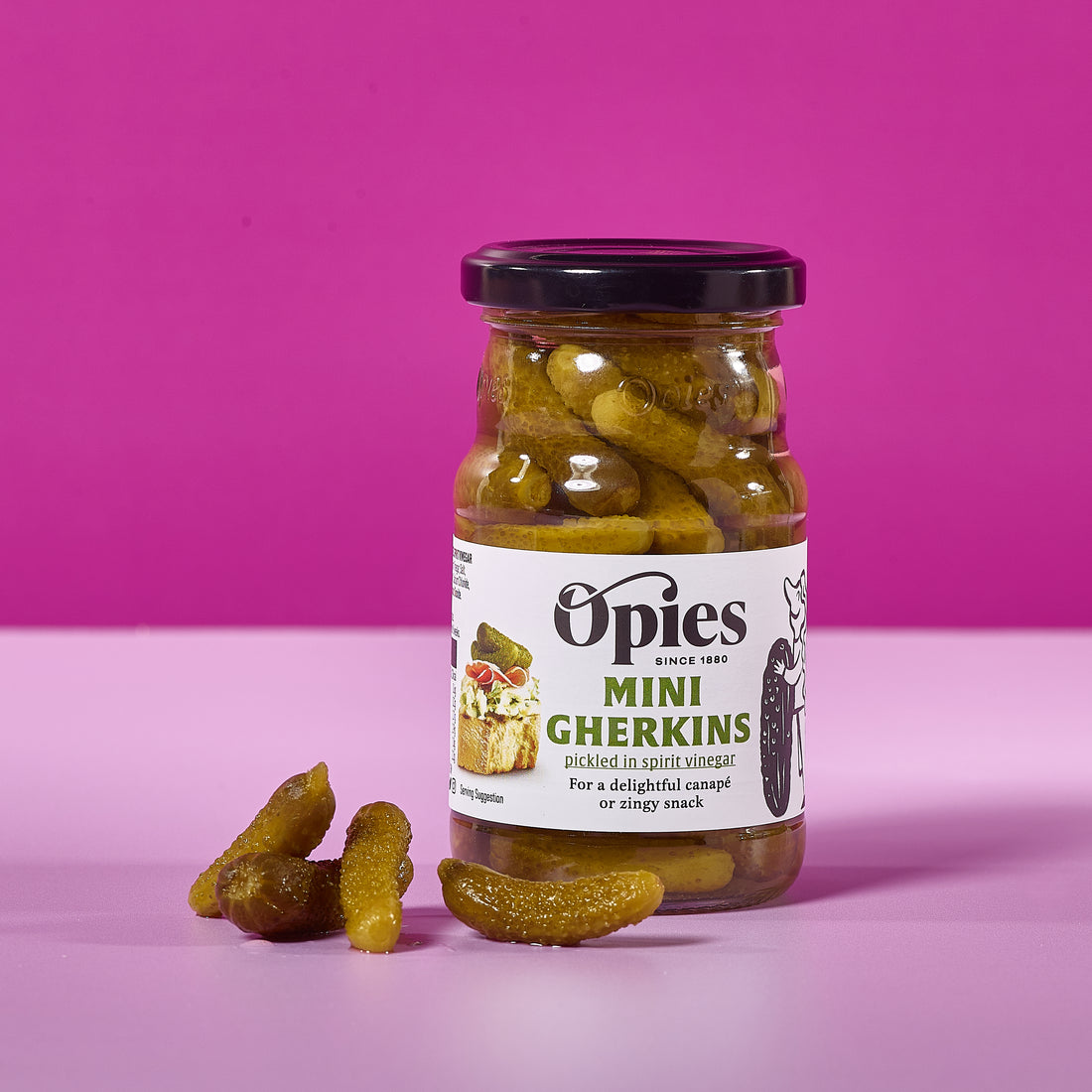 Opies Mini Gherkins